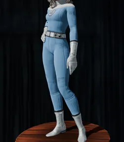 Susan Storm – High Quality STL for 3D Printing | Invisible Woman Fantastic Four Suit with Base
