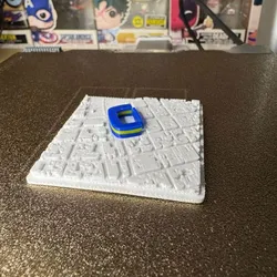 The Bombonera - Minimalist 3D City Map Art