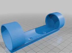 Tube wall mount