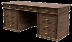 Vintage Desk Var 2  Стол письменный винтаж Вариант 2
