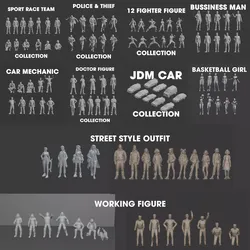 100 Plus Human Megapack diorama figure