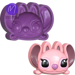 3D Angel Bath Bomb STL Mold