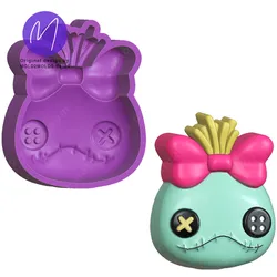 3D Scrump Bath Bomb STL Mold