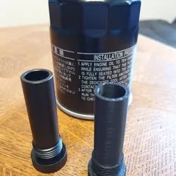 Airsoft - Oil filter adapter (3/4" - 16 UNF --> 14x1 CCW)