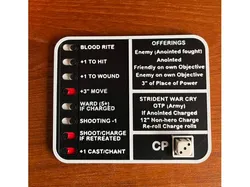 AoS DoK blood rite reminder