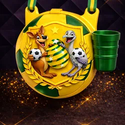🇦🇺 Australia Football Fan Bag - STL & 3MF | World Cup 2026 | 3D Print ⚽ PRINT IT. CUSTOMIZE IT. SUPPORT AUSTRALIA.