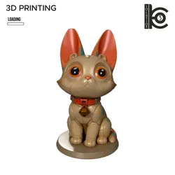 Big-Eared Pup Bot - The Pocket-Sized Guardian.