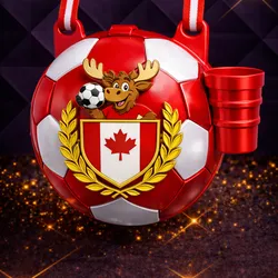 🇨🇦 Canada Football Fan Bag - STL & 3MF | World Cup 2026 | 3D Print ⚽ PRINT IT. CUSTOMIZE IT.