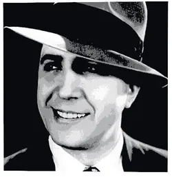 Carlos Gardel portrait Forged