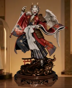 Celestial Oni Tengu – Japanese Yokai Demon STL Statue