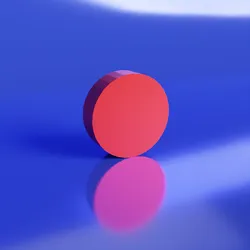 Circle / Disc - 3D model ready for printing (STL + BLEND)