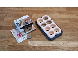 Compact 8-Slot Seed Starter for 40mm Pellets