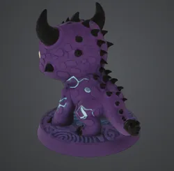 Cute Fantasy Dragon-Fantastic Dragon Chibi - 3D Printable Figure