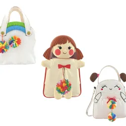 Cute Stylized 3D Doll Bags Collection