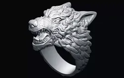Demonic Wolf ring