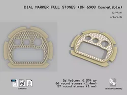 Dial Marker full stones compatible with DW 6900