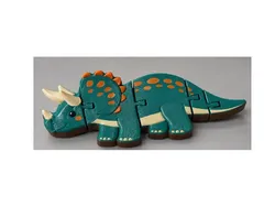 Dinosaurio flexible - Modelo de impresión 3D gratuito