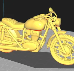 🏍️ Ducati 250 Scrambler 1964 - 3D Classic Model