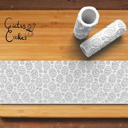 Easter Egg pattern textured roller 1097_7