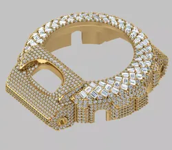 G Shock DW 6900 Watch Diamond Case - 3D print model NOW0025