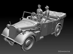 horch 901and general Rommel