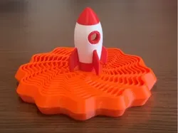 Juguete Cohete para Aliviar el Estrés | Modelo Inquieto Impreso en 3D - Modelo de impresión 3D gratuito