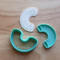 Macaroni Pasta Cookie Cutter - Mac and Cheese Food Baking Mold STL