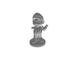 Mario with base plate