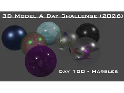 Model A Day Challenge - Day 100 - Marbles