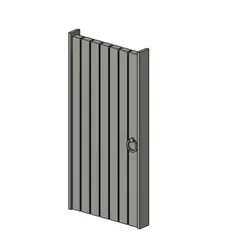 Model Railway Wooden Garden Gate