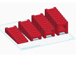 N Scale Sectional Track Risers
