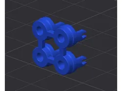 P2K Universal Drive Chain Yoke - HO scale