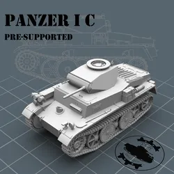 Panzer I AusF C - German Light Tank - 1/72 Scale