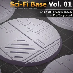 Sci-Fi Base Vol. 01 80mm