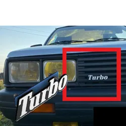 TURBO RENAULT 11 RENAULT 18 GRILLE EMBLEM (+ ANCHORING)