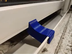 Window holder for outwards opening windows.