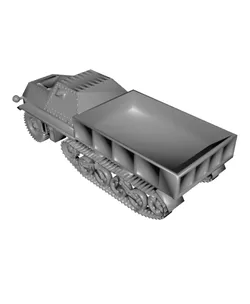 1/48 Scale German Schwerer Wehrmachtschlepper Geoanzerter Ausuhrung.stl