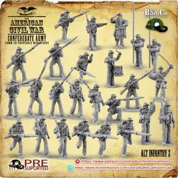 ACW Confederate Alt Infantry II