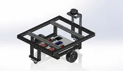 AGV robot with lidar