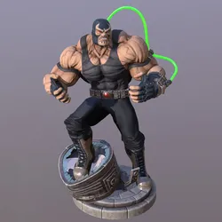 Bane Figurines 3D Print Model in Figurines 640759