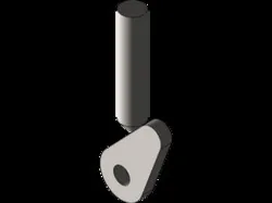 Cam and Follower Mechanism – SolidWorks CAD Model