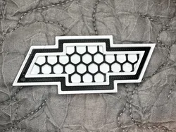 Chevrolet Logo Keychain - Free 3D Print Model