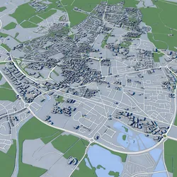 Cityscape Chichester Great Britain -