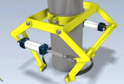 Clamp for bagging