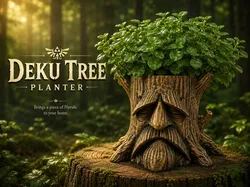 Deku Tree Planter - Free 3D Print Model
