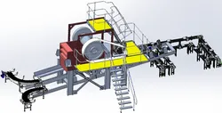 Design of Sand and Stone Screening Loading and Material Transfer Automatic Production Line