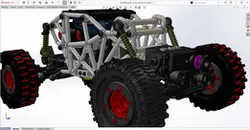 dev arazi aracı giant off road vehicle
