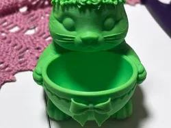 Easter bunny egg holder - Free 3D Print Model