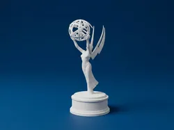 Emmy Award Inspired Trophy 3D Model - Free 3D Print Model