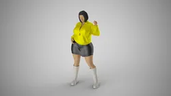 Fashion Follower Woman 3D Print Model in Woman 641087